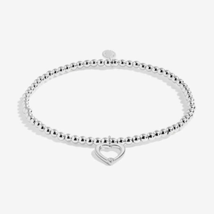 Joma Jewellery A Little 'In Loving Memory' Bracelet In Silver Plating
